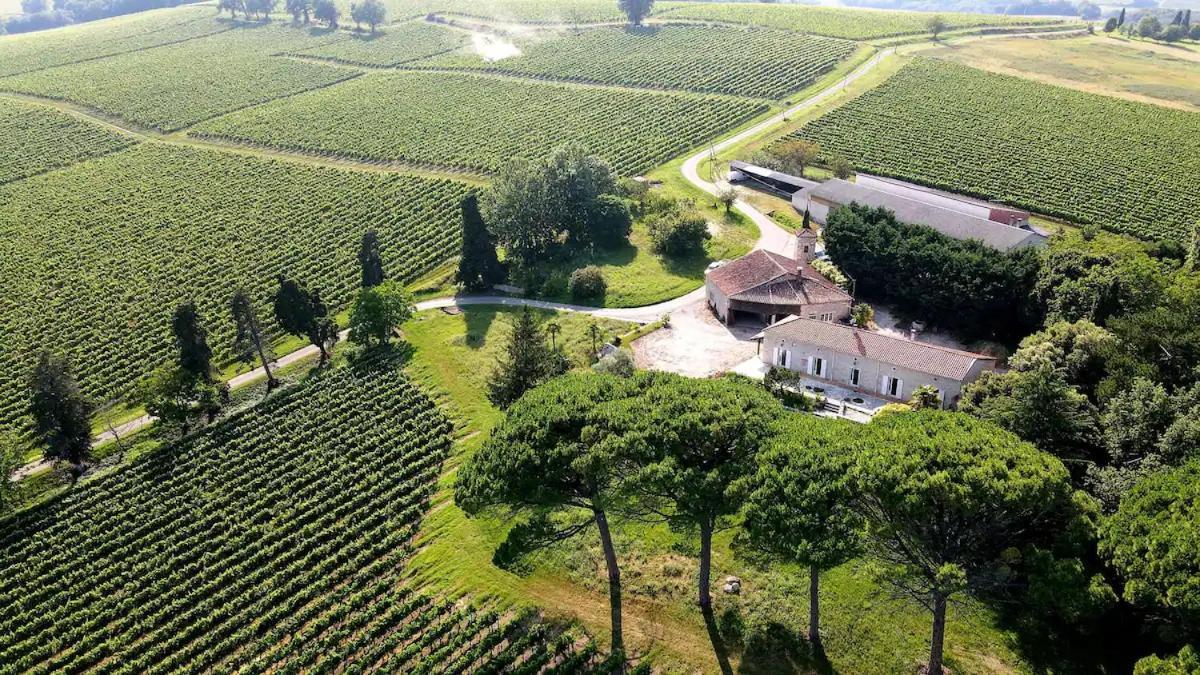 Chateau Baleste - Logement 2 Montesquieu  Bagian luar foto